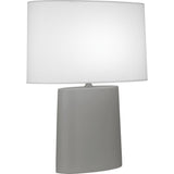 Matte Smokey Taupe Victor Table Lamp