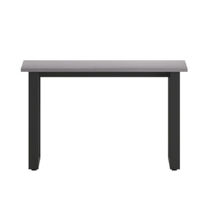 English Elm Redmond Commercial Conference Table with Durable Double-Sided Laminate Top & Heavy-Duty Steel Base Gray Oak 24"W x 48"D x 30"H MT-M4824-LTGRY-UBF-GG