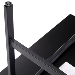 English Elm Redmond Commercial Conference Table with Durable Laminate Top, Heavy-Duty Steel Base for Meetings Gray Oak 30"W x 48"D x 30"H MT-M4830-LTGRY-ABF-GG