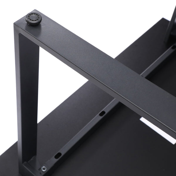 English Elm Redmond Commercial Conference Table - Durable Laminate Top, Heavy-Duty Steel Base, Quick Assembly Support Gray Oak 30"W x 48"D x 30"H MT-M4830-LTGRY-UBF-GG