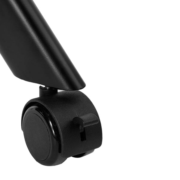 English Elm Davis Heavy-Duty Flip Training Table with Nesting Design, Cable Management & Modesty Panel for Versatility Gray Top/Black Frame 23.5" W x 60"L MT-M6024-Y-LEG-GRYBLK-GG