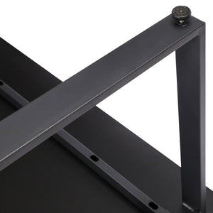 English Elm Redmond Commercial Conference Table - Durable Laminate Top, Heavy-Duty Steel Base for Meetings Gray Oak 36"W x 72"D x 30"H MT-M7236-LTGRY-UBF-GG