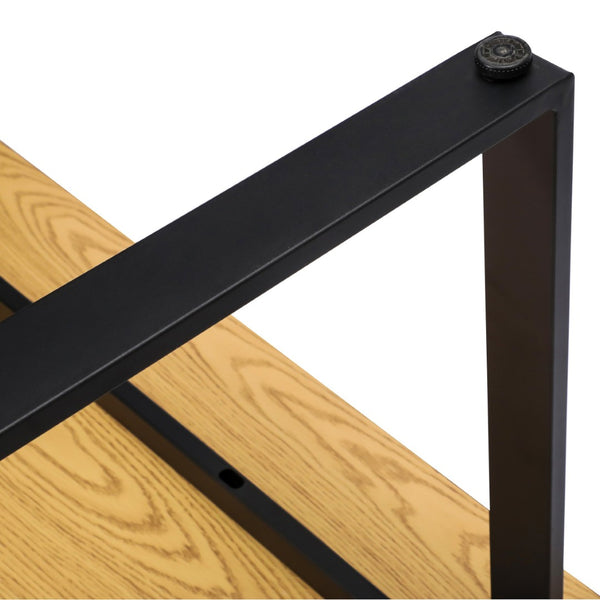 English Elm Redmond Commercial Conference Table - Durable Laminate Top, Heavy-Duty Steel Base for Meetings Walnut 36"W x 72"D x 30"H MT-M7236-WLT-UBF-GG