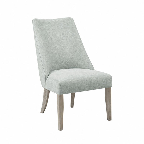 JLA Home Winfield Farmhouse Jacquard Upholstered Dining Chairs with Distressed Wood Legs Set of 2 MT108-0202
