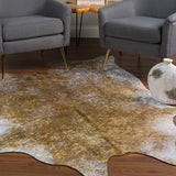 Dalyn Rugs Montana MT5 Power Woven 100% Polyester Animal Rug Gold 8'10" x 11' MT5GO9X11