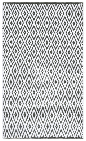 Safavieh Montauk Elegant Hand Woven Area Rug - Luxurious Soft Texture For Cozy Living Spaces And Décor Ivory ,Green 80% Paper Chindi,20% Cotton Mtk176y-6