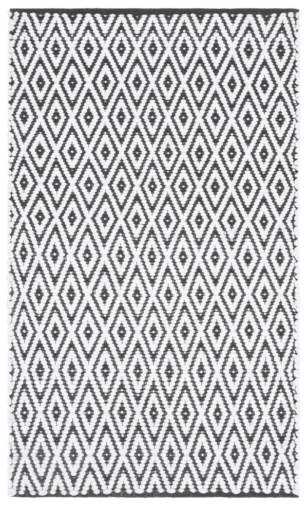 Safavieh Montauk Elegant Hand Woven Area Rug - Luxurious Soft Texture For Cozy Living Spaces And Décor Ivory ,Green 80% Paper Chindi,20% Cotton Mtk176y-6