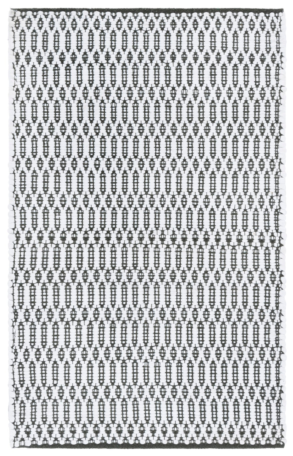 Safavieh Montauk Hand Woven Area Rug – Eco-friendly Charm For Your Home With Timeless Elegance And Comfort Ivory ,Dark Green 80% Paper Chindi,20% Cotton Mtk179y-6