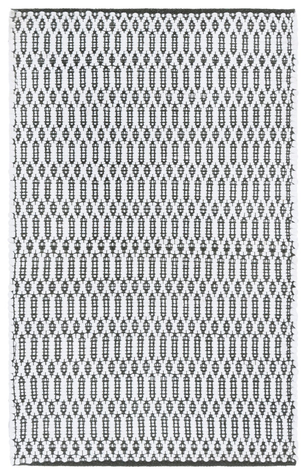 Safavieh Montauk Hand Woven Area Rug – Eco-friendly Charm For Your Home With Timeless Elegance And Comfort Ivory ,Dark Green 80% Paper Chindi,20% Cotton Mtk179y-6