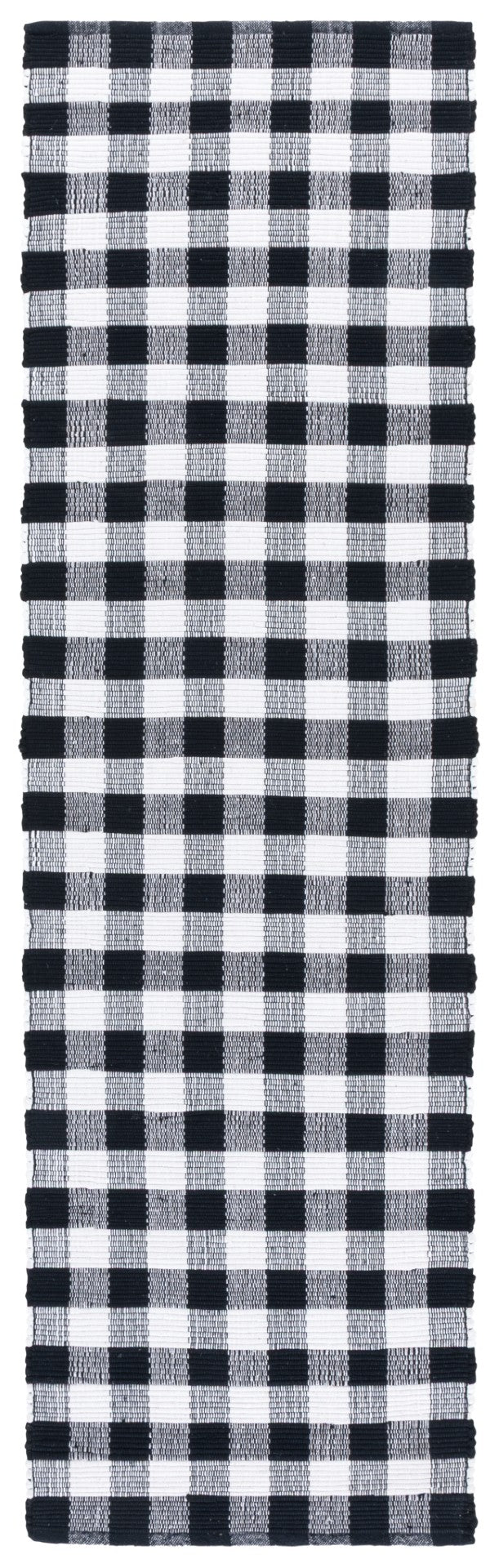 Safavieh Montauk Hand-woven Area Rug - Luxurious Paper Chindi & Cotton Blend For Timeless Elegance In Décor Black ,Ivory 80% Paper Chindi,20% Cotton Mtk180z-3