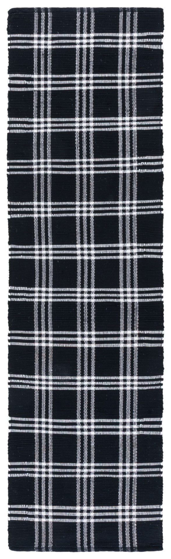 Safavieh Montauk Hand Woven Area Rug From India - Elegant Blend Of Textures For Luxurious Home Décor Black ,Ivory 80% Paper Chindi,20% Cotton Mtk181z-4
