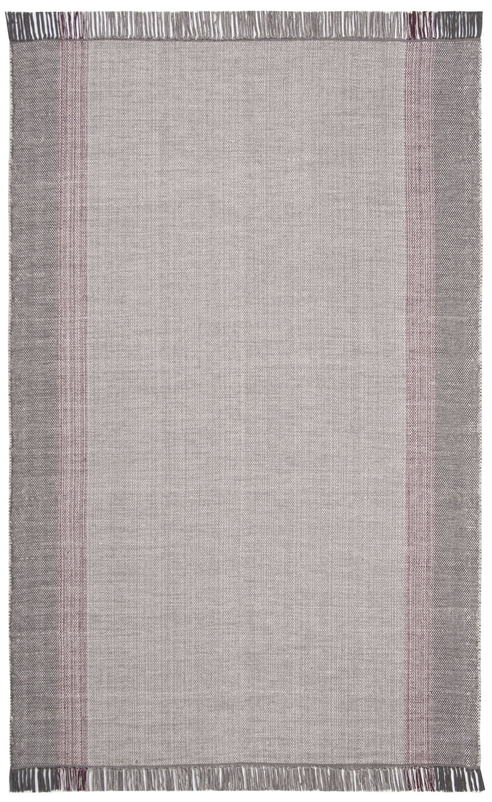 Safavieh Montauk Handwoven Cotton Rug - Timeless Elegance With Warm Wine And Grey Hues For Your Home Decor Wine ,Grey Cotton Mtk301s-3