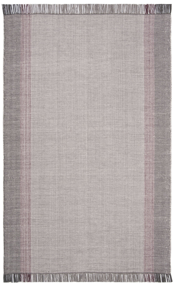 Safavieh Montauk Handwoven Cotton Rug - Timeless Elegance With Warm Wine And Grey Hues For Your Home Decor Wine ,Grey Cotton Mtk301s-3
