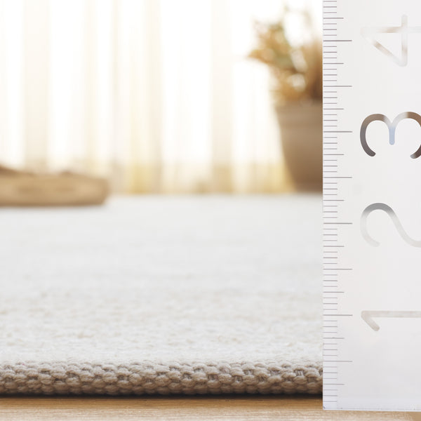 Safavieh Montauk Luxurious Handtufted Area Rug - Timeless Elegance For Any Room, Eco-friendly And Plush Comfort Ivory 75% Recycled Cotton & 25% Viscose Mtk321a-6r