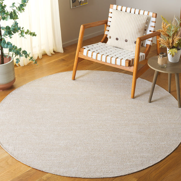 Safavieh Montauk Luxurious Handtufted Area Rug - Timeless Elegance For Any Room, Eco-friendly And Plush Comfort Ivory 75% Recycled Cotton & 25% Viscose Mtk321a-6r