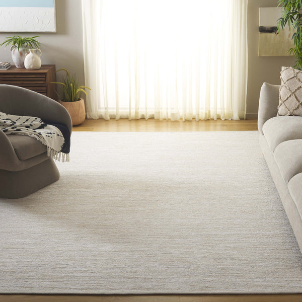 Safavieh Montauk Luxurious Handtufted Area Rug - Timeless Elegance For Any Room, Eco-friendly And Plush Comfort Ivory 75% Recycled Cotton & 25% Viscose Mtk321a-6r