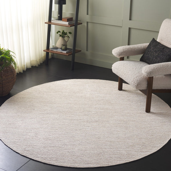 Safavieh Montauk Luxurious Handtufted Area Rug - Timeless Elegance For Any Room, Eco-friendly And Plush Comfort Beige 75% Recycled Cotton & 25% Viscose Mtk321b-6sq