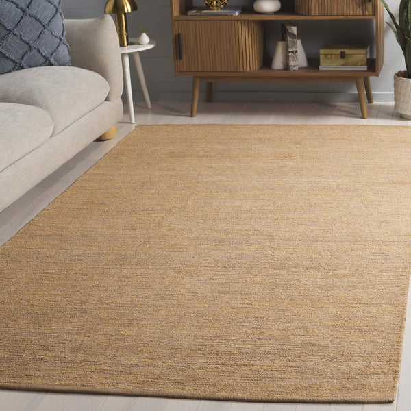 Safavieh Montauk Luxurious Handtufted Area Rug - Timeless Elegance For Any Room, Eco-friendly And Plush Comfort Gold 75% Recycled Cotton & 25% Viscose Mtk321c-6r