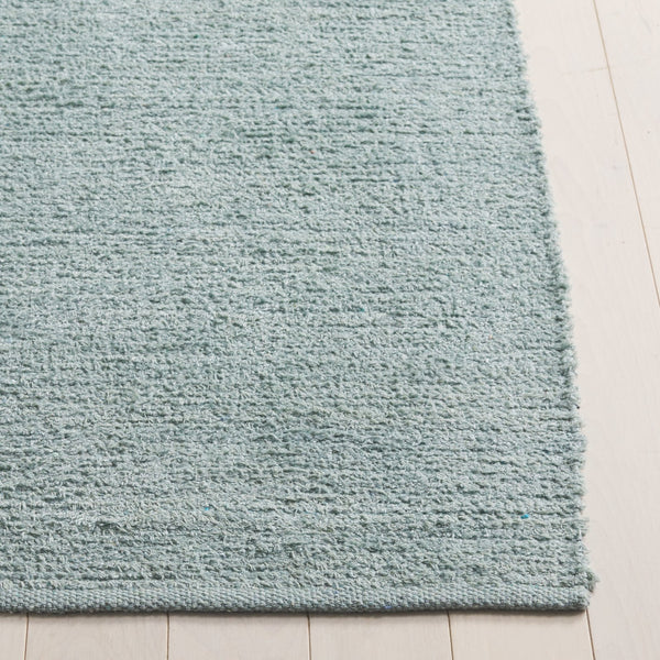 Safavieh Montauk Luxurious Handtufted Area Rug - Timeless Elegance For Any Room, Eco-friendly And Plush Comfort Turquoise 75% Recycled Cotton & 25% Viscose Mtk321k-6