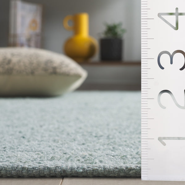 Safavieh Montauk Luxurious Handtufted Area Rug - Timeless Elegance For Any Room, Eco-friendly And Plush Comfort Turquoise 75% Recycled Cotton & 25% Viscose Mtk321k-6