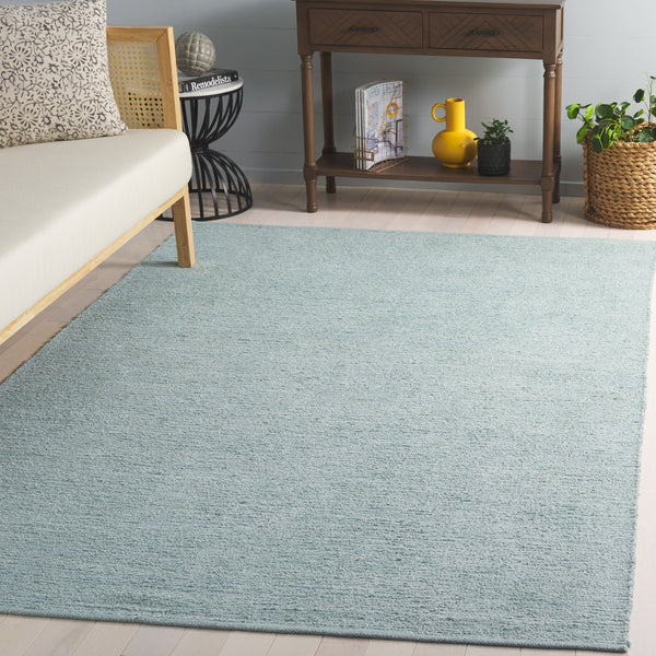 Safavieh Montauk Luxurious Handtufted Area Rug - Timeless Elegance For Any Room, Eco-friendly And Plush Comfort Turquoise 75% Recycled Cotton & 25% Viscose Mtk321k-6