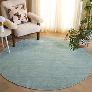 Safavieh Montauk Luxurious Handtufted Area Rug - Timeless Elegance For Any Room, Eco-friendly And Plush Comfort Turquoise 75% Recycled Cotton & 25% Viscose Mtk321k-6