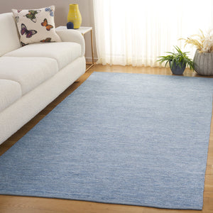 Safavieh Montauk Luxurious Handtufted Area Rug - Timeless Elegance For Any Room, Eco-friendly And Plush Comfort Blue 75% Recycled Cotton & 25% Viscose Mtk321m-6r
