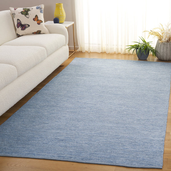 Safavieh Montauk Luxurious Handtufted Area Rug - Timeless Elegance For Any Room, Eco-friendly And Plush Comfort Blue 75% Recycled Cotton & 25% Viscose Mtk321m-6r