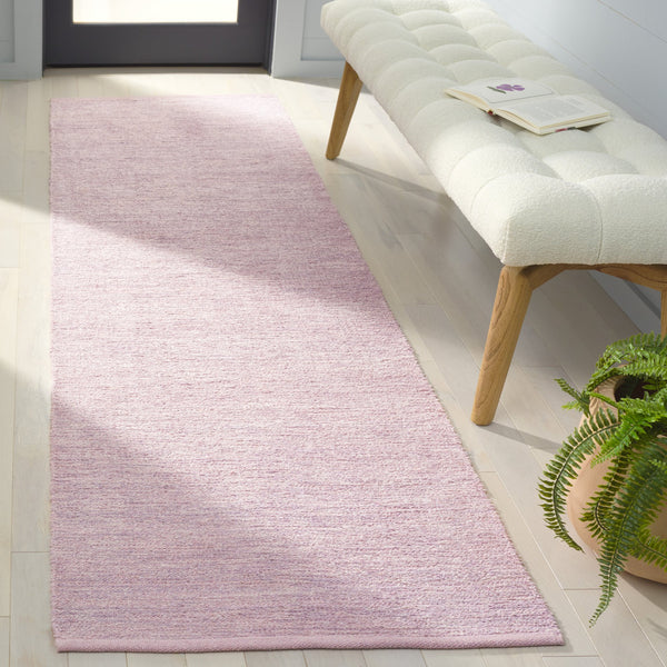 Safavieh Montauk Luxurious Handtufted Area Rug - Timeless Elegance For Any Room, Eco-friendly And Plush Comfort Pink 75% Recycled Cotton & 25% Viscose Mtk321u-8