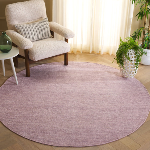 Safavieh Montauk Luxurious Handtufted Area Rug - Timeless Elegance For Any Room, Eco-friendly And Plush Comfort Pink 75% Recycled Cotton & 25% Viscose Mtk321u-8