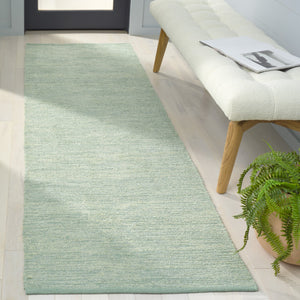 Safavieh Montauk Luxurious Handtufted Area Rug - Timeless Elegance For Any Room, Eco-friendly And Plush Comfort Green 75% Recycled Cotton & 25% Viscose Mtk321y-5