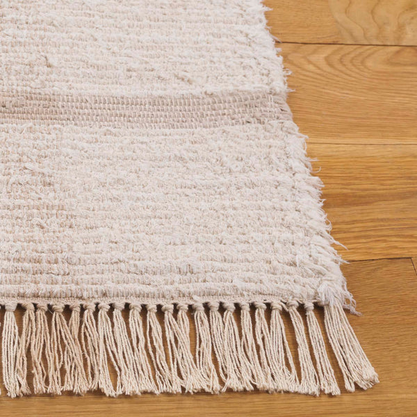 Safavieh Montauk Handwoven Area Rug - Sustainable Indian Craftsmanship For Timeless Elegance And Comfort Ivory ,Beige Recycled Cotton Mtk322b-8
