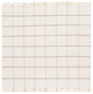 Safavieh Montauk Handwoven Area Rug - Sustainable Indian Craftsmanship For Timeless Elegance And Comfort Ivory ,Beige Recycled Cotton Mtk322b-8