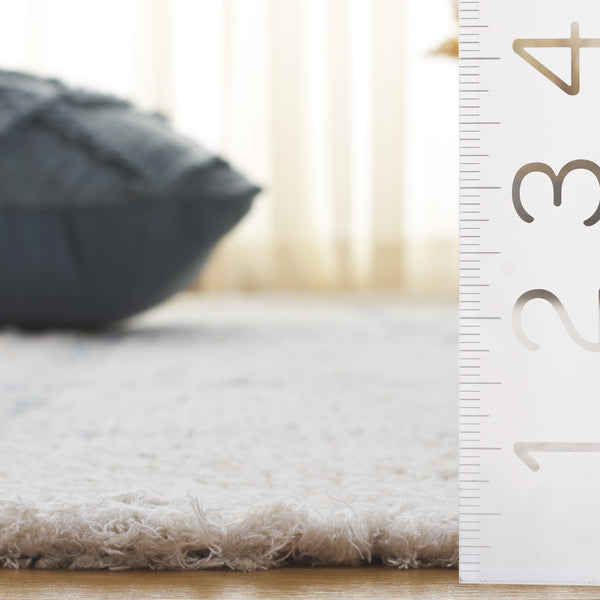 Safavieh Montauk Handwoven Area Rug - Sustainable Indian Craftsmanship For Timeless Elegance And Comfort Ivory ,Blue Recycled Cotton Mtk322m-28