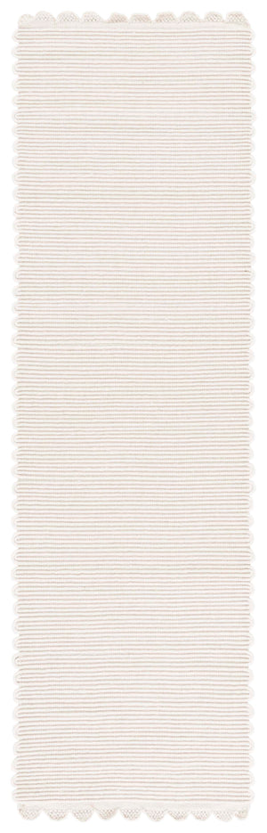 Safavieh Montauik Luxurious Handwoven Area Rug - Artisan Crafted Wool & Recycled Cotton For Timeless Elegance Ivory 85% Wool And 15% Recycled Cotton Mtk323a-4