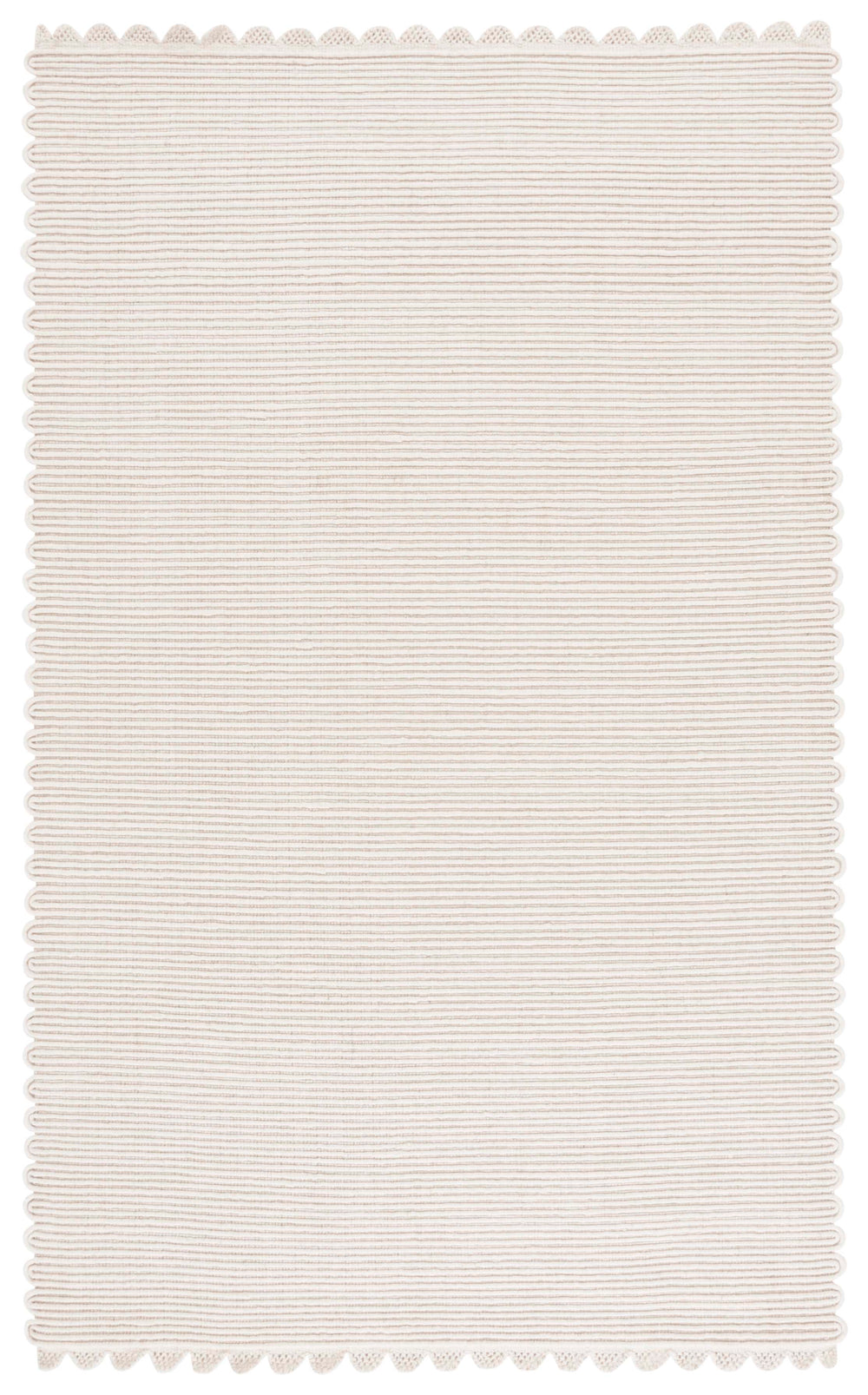 Safavieh Montauik Luxurious Handwoven Area Rug - Artisan Crafted Wool & Recycled Cotton For Timeless Elegance Ivory 85% Wool And 15% Recycled Cotton Mtk323a-4
