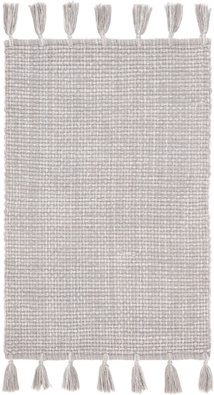 Safavieh Montauk 476b Area Rug - Timeless Elegance With Artisanal Tassels, Perfect For Any Home Decor Style Light Grey Cotton Mtk476f-29