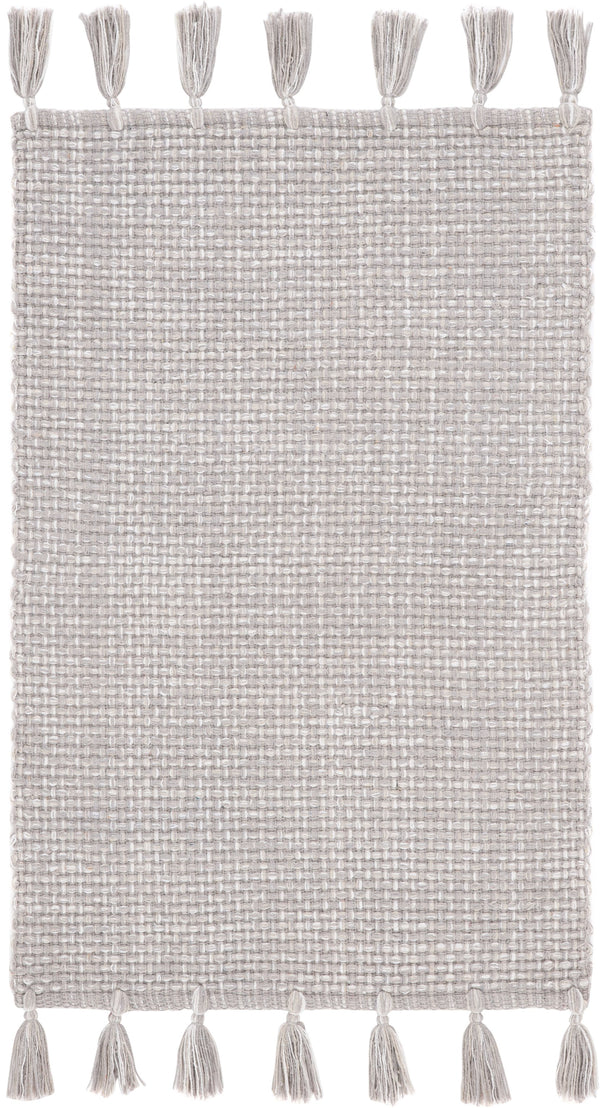 Safavieh Montauk 476b Area Rug - Timeless Elegance With Artisanal Tassels, Perfect For Any Home Decor Style Light Grey Cotton Mtk476f-29