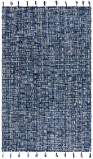 Safavieh Montauk 476b Area Rug - Timeless Elegance With Artisanal Tassels, Perfect For Any Home Decor Style Navy Cotton Mtk476n-6sq