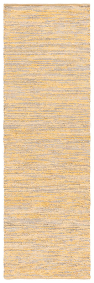 Safavieh Montauk Handwoven Cotton Area Rug - Vibrant Yellow Accent For Cozy Living Spaces And Nooks Yellow Cotton Mtk535c-4
