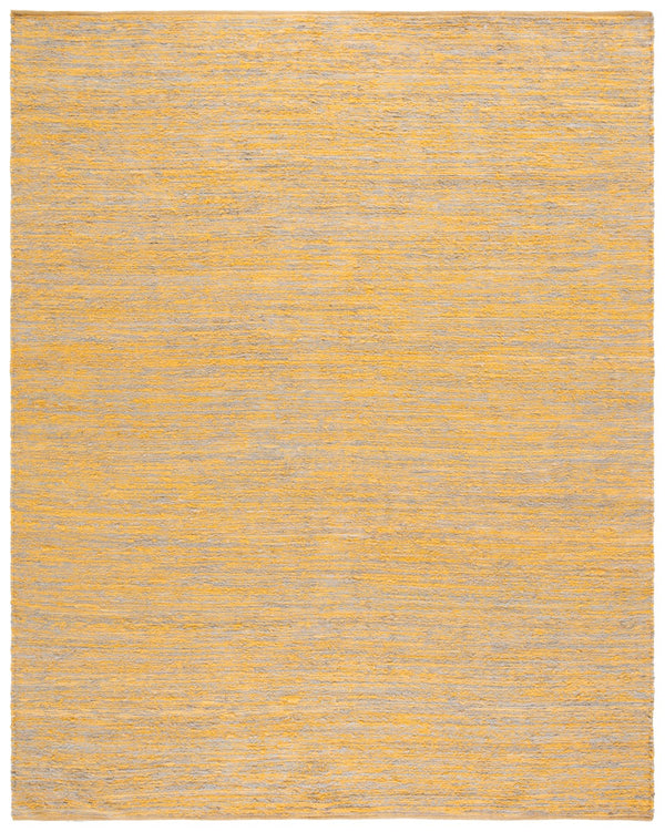 Safavieh Montauk Handwoven Cotton Area Rug - Vibrant Yellow Accent For Cozy Living Spaces And Nooks Yellow Cotton Mtk535c-4