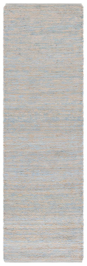 Safavieh Montauk Handwoven Cotton Area Rug - Vibrant Yellow Accent For Cozy Living Spaces And Nooks Blue Cotton Mtk535m-4