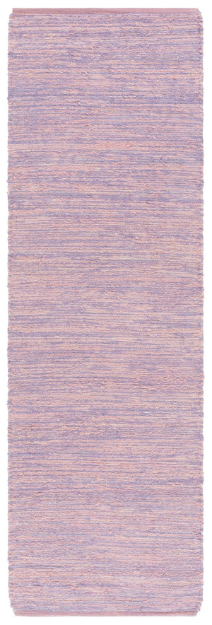 Safavieh Montauk Handwoven Runner Area Rug - Vibrant Cotton Accent For Hallways And Kitchens, Elevate Your Space Lilac Cotton Mtk535v-28