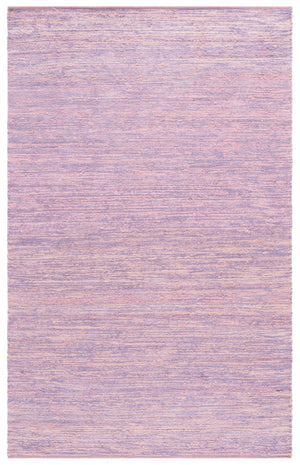 Safavieh Montauk Handwoven Cotton Area Rug - Vibrant Yellow Accent For Cozy Living Spaces And Nooks Lilac Cotton Mtk535v-4