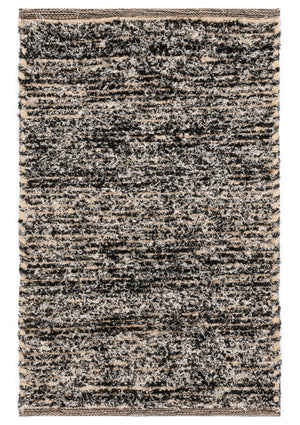 Safavieh Montauk Handwoven Area Rug - Artisan Crafted Cotton Beauty For Living Room, Bedroom, Or Office Decor Beige ,Black Cotton Mtk537b-3