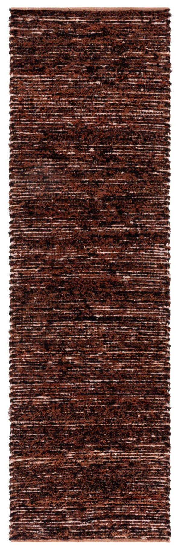 Safavieh Montauk Handwoven Area Rug - Artisan Crafted Cotton Beauty For Living Room, Bedroom, Or Office Decor Rust ,Black Cotton Mtk537p-3