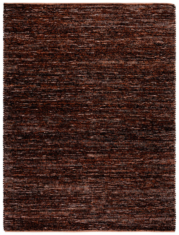 Safavieh Montauk Elegant Handwoven Runner Rug - Luxurious Comfort And Timeless Style For Any Space Rust ,Black Cotton Mtk537p-8