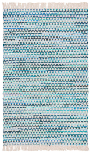 Safavieh Montauk Yellow And Ivory Handwoven Runner Rug – Elegant Cotton Decor For Your Living Space Turquoise ,Ivory Cotton Mtk538k-5