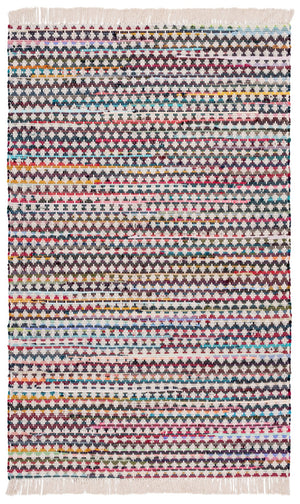 Safavieh Montauk Yellow And Ivory Handwoven Runner Rug – Elegant Cotton Decor For Your Living Space Red ,Blue Cotton Mtk538q-5