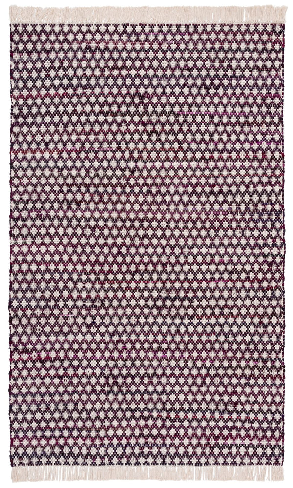 Safavieh Montauk Yellow And Ivory Handwoven Runner Rug – Elegant Cotton Decor For Your Living Space Wine ,Ivory Cotton Mtk538s-5